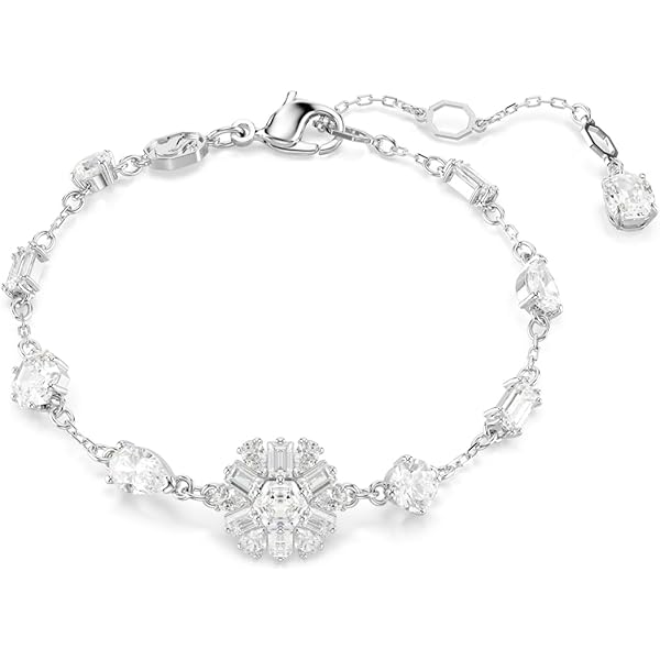 Amazon.com: Swarovski Stella bracelet, Crystal pearls, Star
